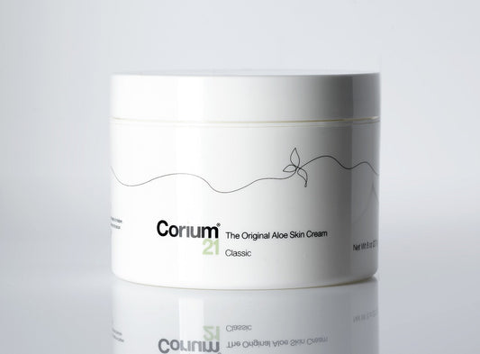 The Original Corium 21 Aloe Vera Skin Cream (8 oz Jar)