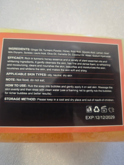 Turmeric Honey Whitening Soap