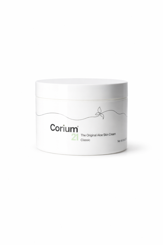 The Original Corium 21 Aloe Vera Skin Cream (8 oz Jar)