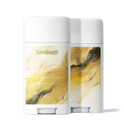 2 Pack Peptide Peppermint Deodorant