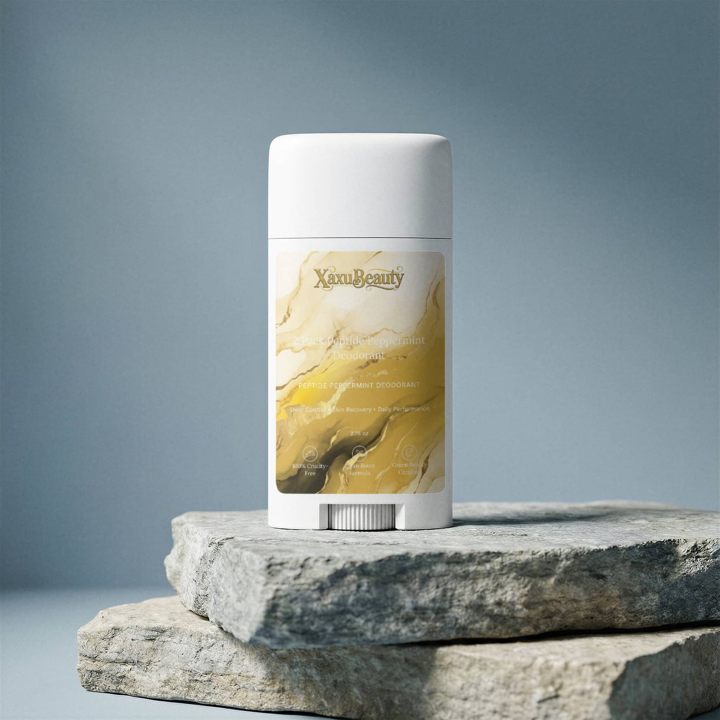 2 Pack Peptide Peppermint Deodorant