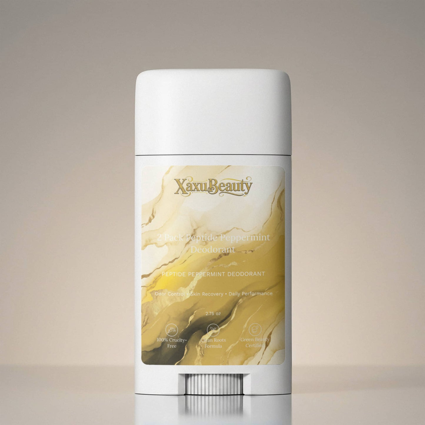 2 Pack Peptide Peppermint Deodorant